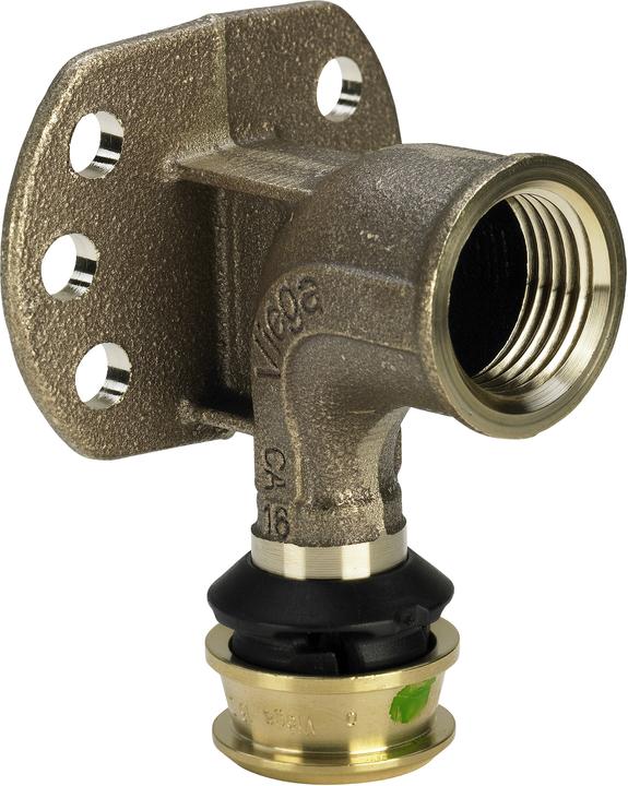 Productafbeelding Viega Muurring Raxofix 5325.5 20xRp 3/4, met SC-Contur, siliciumbrons