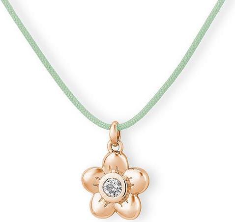 Breuning Collier - E.Safir Weiss (585, - Gold)