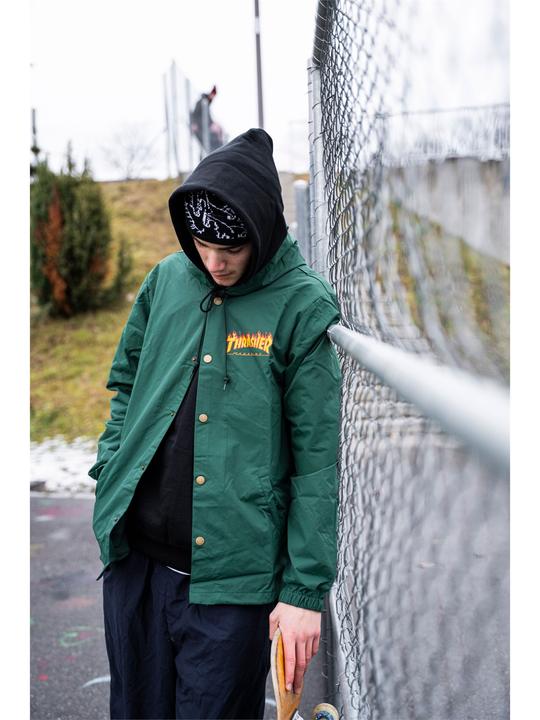 Immagine prodotto Thrasher Flame Logo Coach Jacket (L)