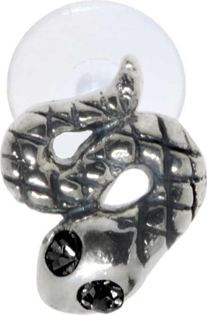 Bijouteria Ohrpiercing (Silber 925, Bioplast, Kristall)