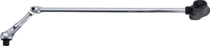 BGS Gelenkknarre mit T-Griff, abwinkelbar Abtrieb Aussenvierkant 6,3 mm (1/4") (1/4")