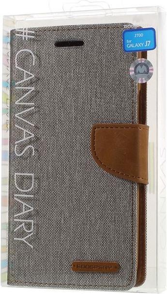 Actual product image Goospery Canvas Diary Series (Samsung Galaxy J7)