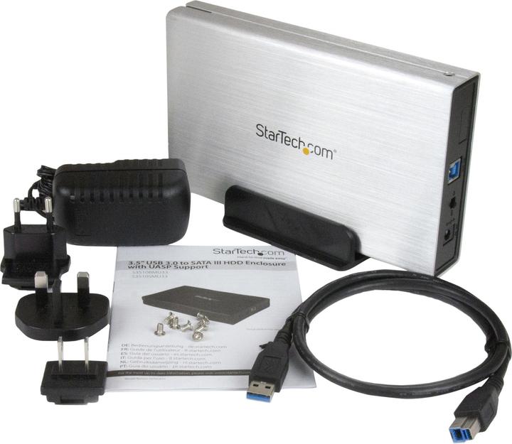 Actual product image StarTech USB 3.0 UASP 3.5HDD ENCLOSURE (3.5")