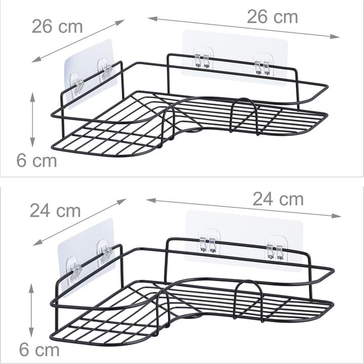 Actual product image Relaxdays 2x shower tray