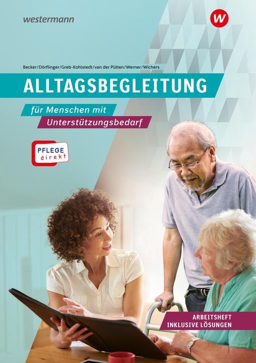 Immagine prodotto Pflege direkt (Tedesco, Bettina Greb-Kohlstedt, Thomas Dörflinger, Marion van der Pütten, Sylke Werner, Bettina Wichers, 2023)