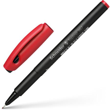 Actual product image Schneider Fineliner Topliner 967 (Red, 1 x)