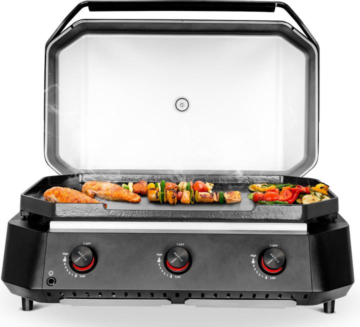 Produktbild Cozze Plancha 800 - 3 Brenner Plancha Grill / 7.5 kW (7.50 kW)