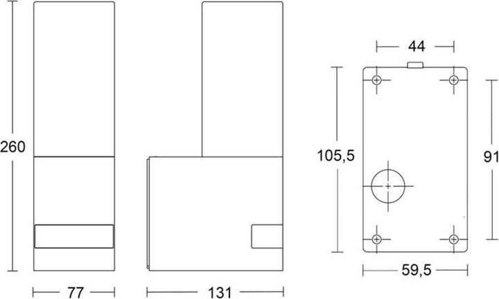 Produktbild Steinel LED Sensorleuchte L 605 (600 lm, IP44)