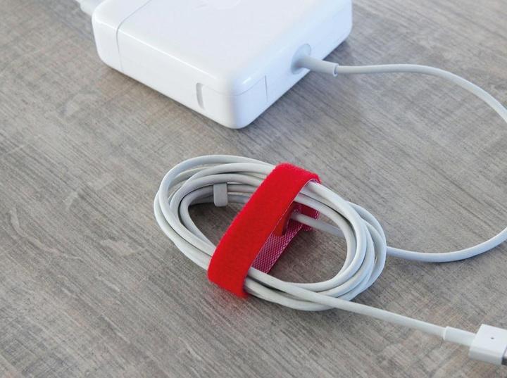 Image du produit Label-the-cable LTC BASIC 10 Power Velcro rt, gb, bl (Serre-câbles en plastique, 170 mm, 10 pcs)
