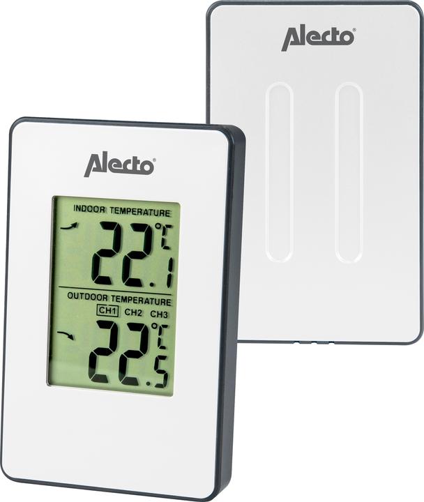 Image du produit Alecto WS-1050 Station météo avec capteur extérieur (Blanc)