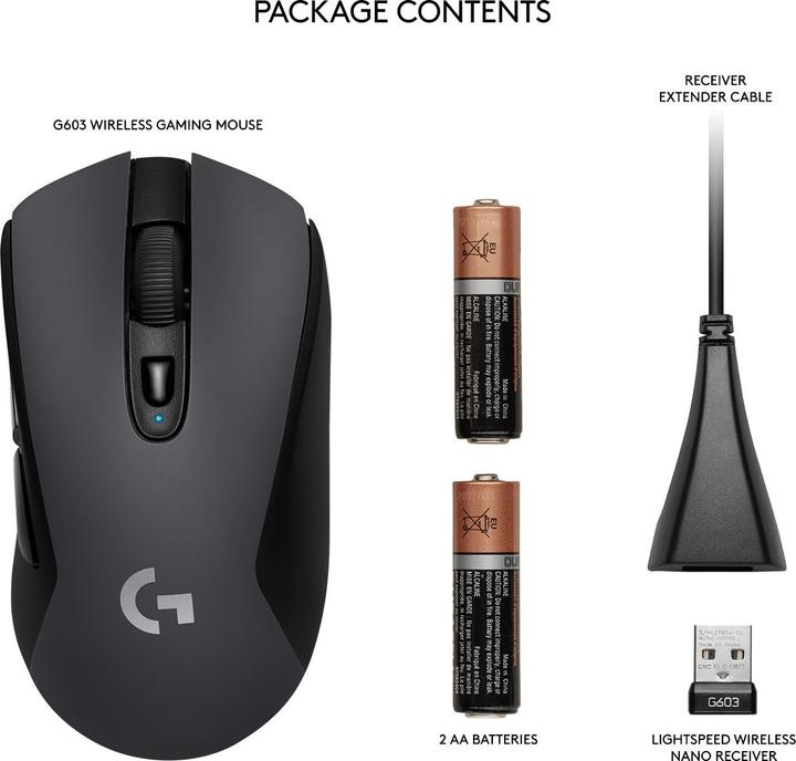 Produktbild Logitech G G603 Lightspeed (Kabellos)