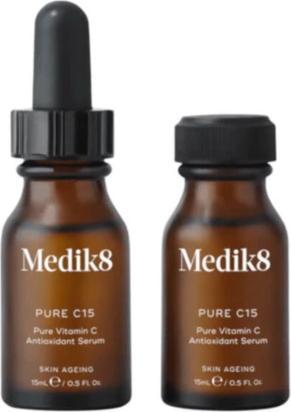 Medik8 Pure C15 Vitamin C Antioxidant Serum 15ml - Pack of 2 (15 ml)