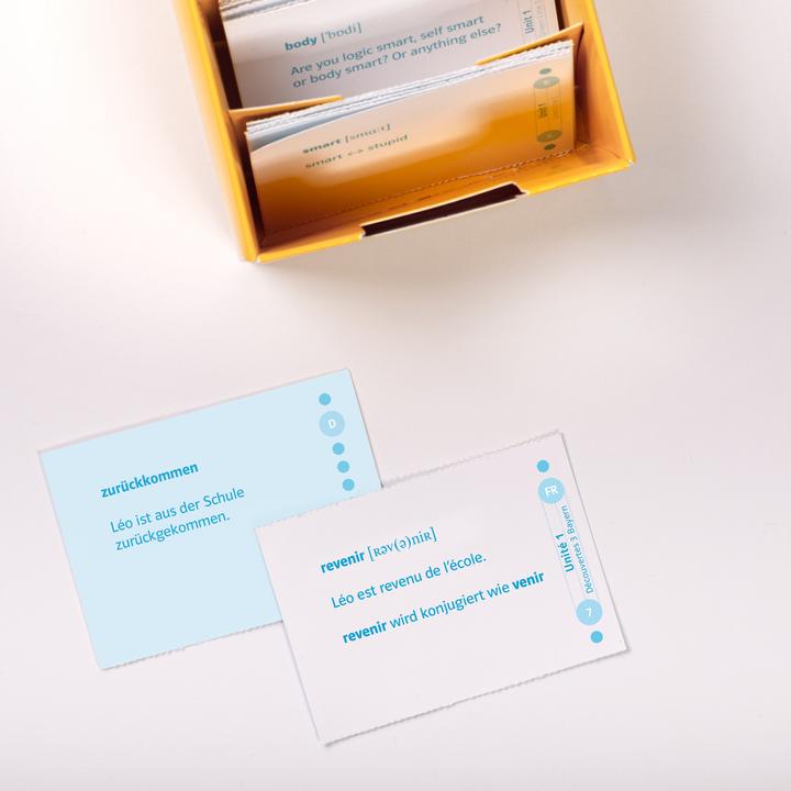 Produktbild Découvertes 3 Bayern (ab 2017) - Vokabel-Lernbox zum Schulbuch 3. Lernjahr (Deutsch, Französisch, 2021)
