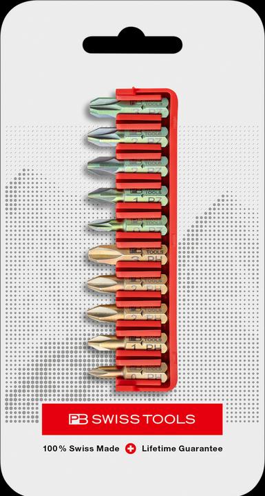 Produktbild PB Swiss Tools Bitset (PH2, PZ1, PH0, PZ2, PH3, PZ0, PZ3, PH1)