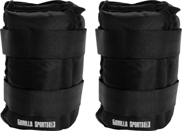 Image du produit Gorilla Sports Poignets de poids (2 x 3 kg)