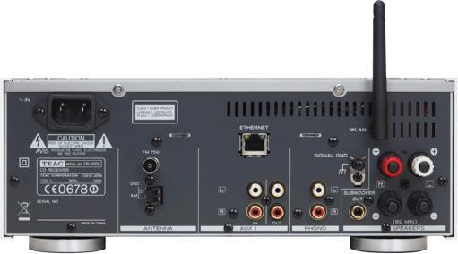 Produktbild TEAC CR-H700, Netzwerk-Receiver, FM/MW, Airplay, Schwarz (Receiver)