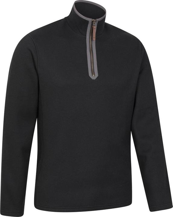 Actual product image Mountain Warehouse Mens Beta Contrast Zip Top (XS)