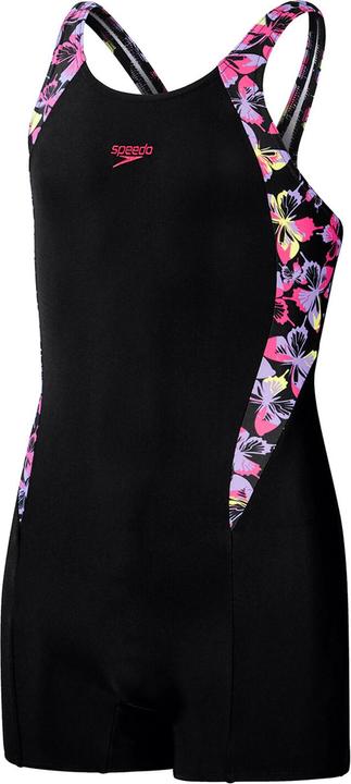 Speedo Girls Printed Panelled Legsuit