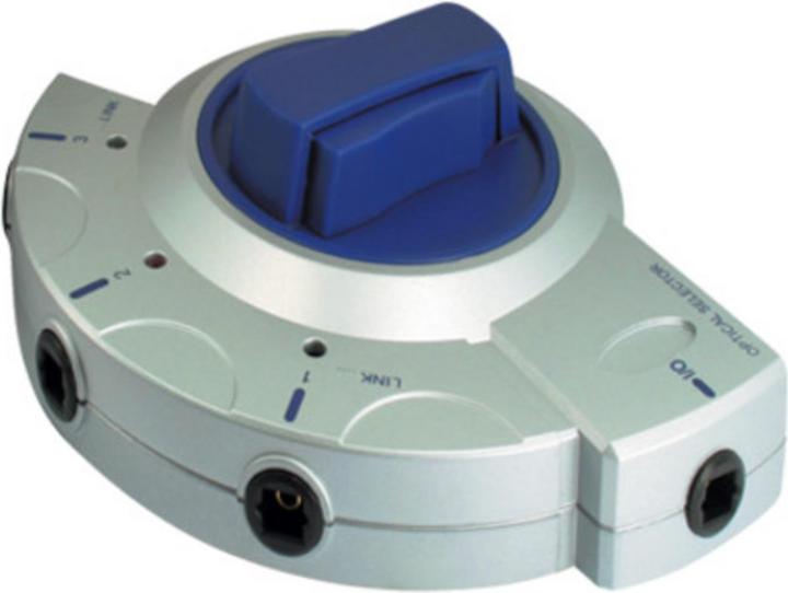 Actual product image Shiverpeaks 3-way switch Toslink coupling/3x Toslink coupling (OC 69100) (TOSLINK)