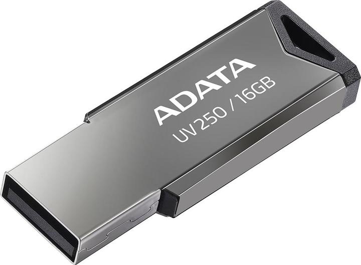 Image du produit Adata Lecteur flash USB 2.0 UV250 16GB BLACK (16 Go, USB-A)