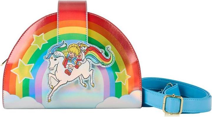 Actual product image Loungefly Regina Regenbogen by Umhängetasche Rainbow Brite and Starlite