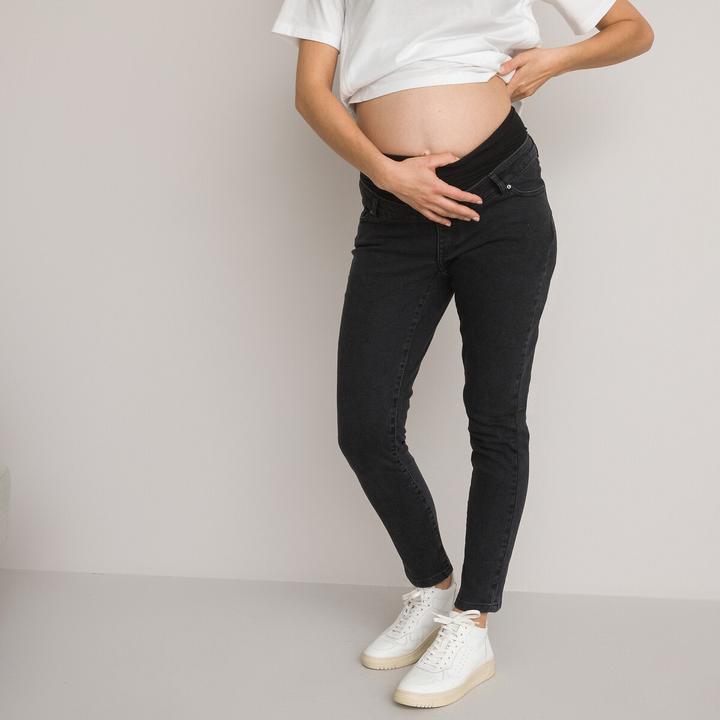 Actual product image La Redoute Collections Slim fit jeans for pregnancy (40)