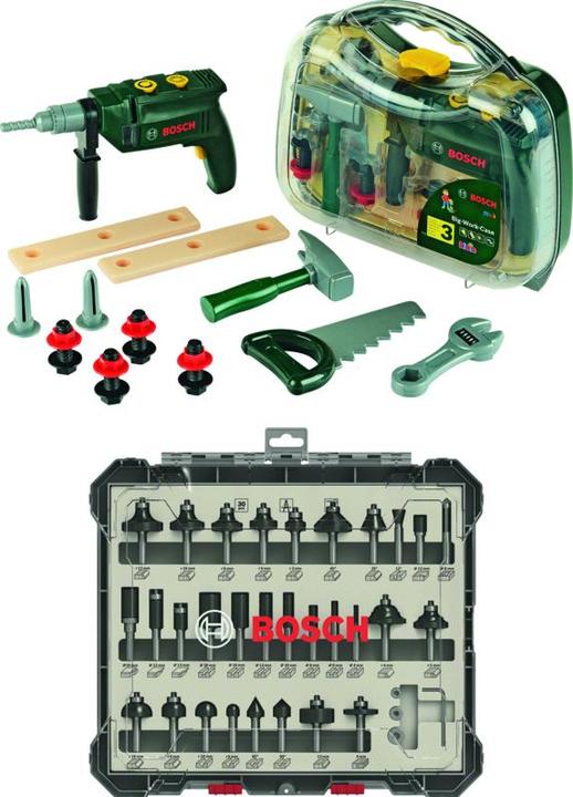 Actual product image Bosch Professional Bosch Oberfr+AMMApA-ser-Set 30-teilig+Spielzeu-