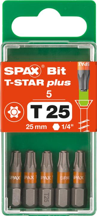 Produktbild Spax Schraubendreher-Einsätze ® (T/25)