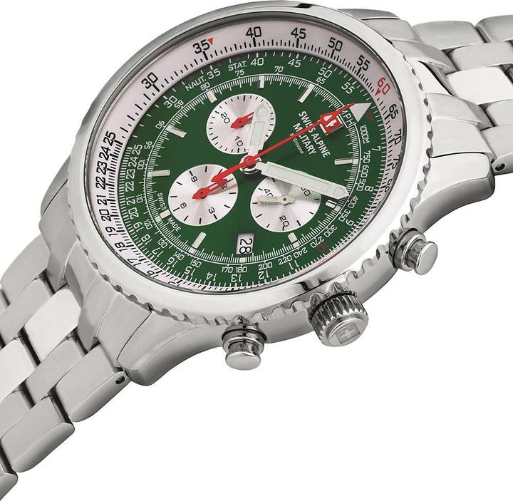 Image du produit Swiss Alpine Military 7078.9134 Chrono hommes 45mm 10ATM (Chronographe, 45 mm)