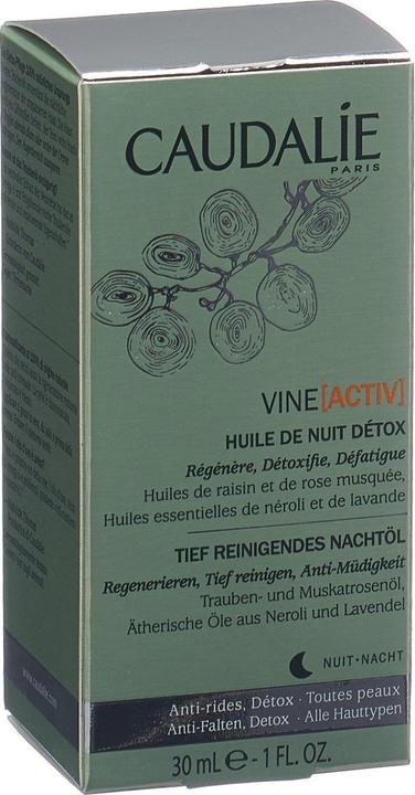 Produktbild Caudalie VINEACTIV - Tief reinigendes Nachtöl - Huile de Nuit Detox (30 ml, Gesichtsöl)