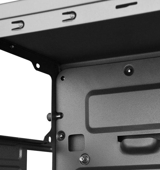 Actual product image Logic K2 Computer Case Midi Tower Black (ATX)