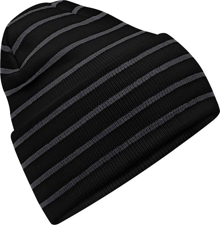 Actual product image Beechfield Unisex Adult Original Striped Deep Cuffed Beanie