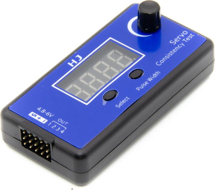 Image du produit Purecrea Testeur de servo numérique ESC 4 canaux