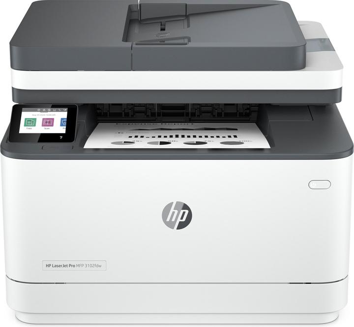 HP LaserJet Pro 3102fdw (Laser, Schwarz-Weiss)