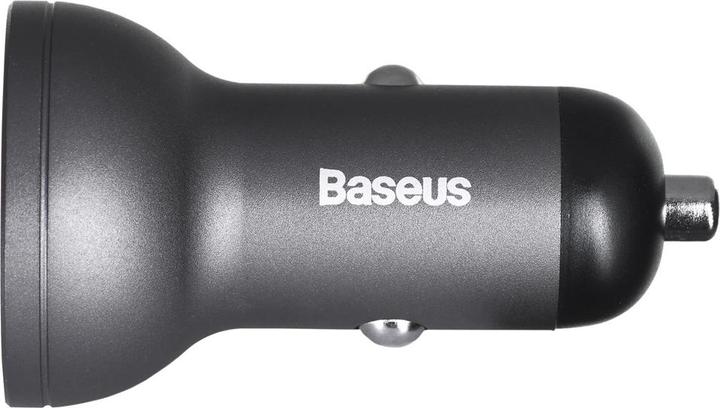 Produktbild Baseus Digital Display Dual USB 4.8A Car Charger 24W Grey