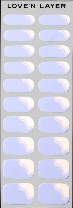 Love'n Layer - French Swirl Sky Blue (Farblack)