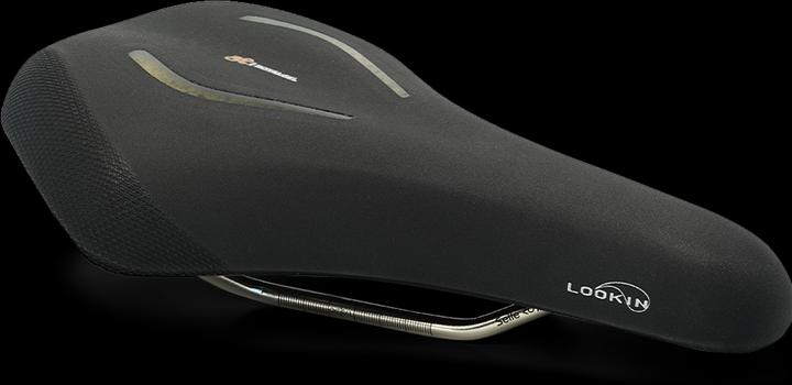 Selle Royal Lookin Evo Moderate Sattel, unisex, Royalgel, Biotex cover, Stracciatella