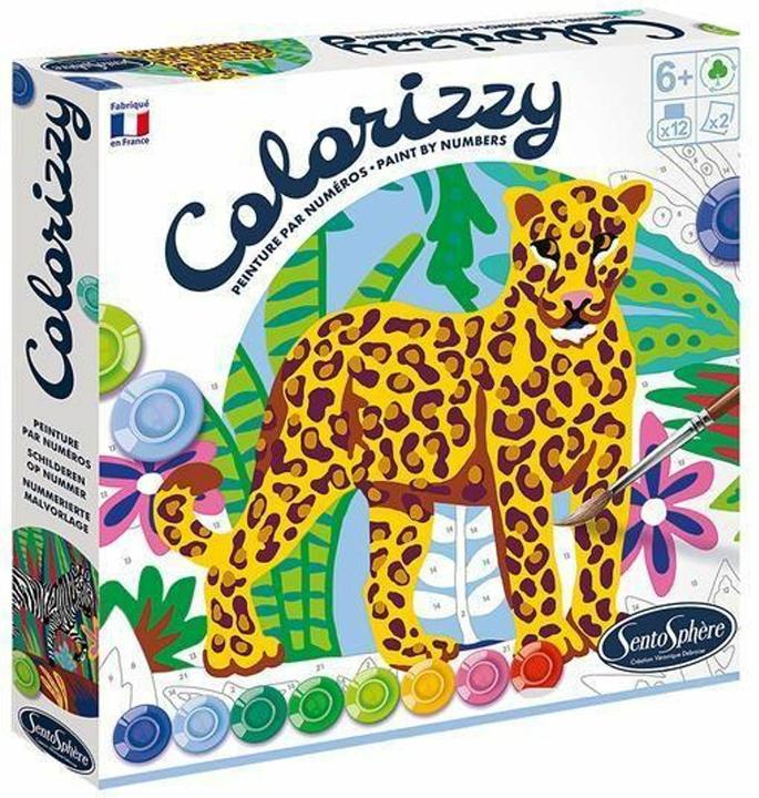 Sentosphere Colorizzy Zebra und Leopard