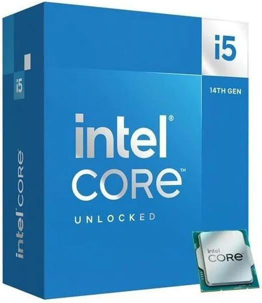 Actual product image Intel CPU CORE I5-14600KF S1700 BOX/3.5G BX8071514600KF S RN42 IN (LGA 1700, 3.50 GHz, 14 -Core)