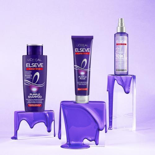 Actual product image L'Oréal Paris Elseve Color Vive All For Blonde 10in1 (150 ml, Liquid shampoo)