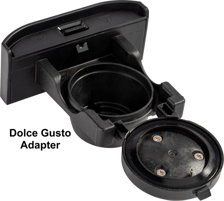 Actual product image Tornado Kapselmaschine TCM-7042-GS / 5-in-1 Capsule Coffee Maker Schwarz (NESCAFÉ Dolce Gusto, Lavazza Blue)