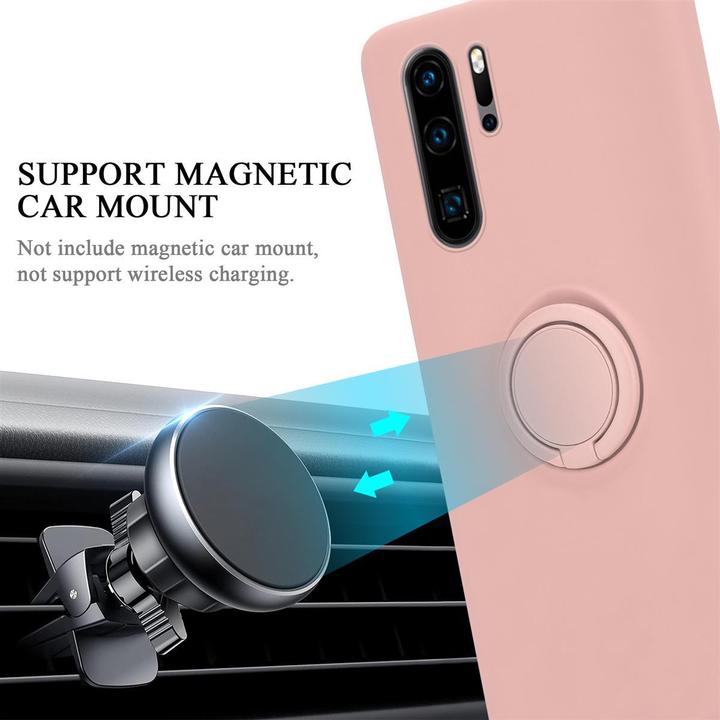 Image du produit Cadorabo TPU Liquid Ring Silicone Case Cover (Huawei P30 Pro)