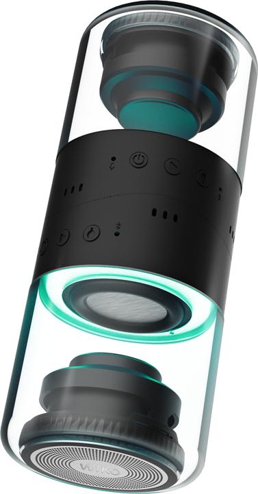 Actual product image Wiko Enceinte Wishake Vibes Noir (5 h, Without external power source)