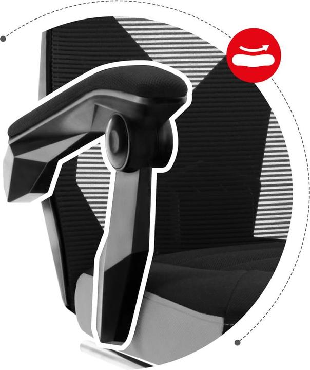 Actual product image Huzaro Combat 3.0 Mesh Seat