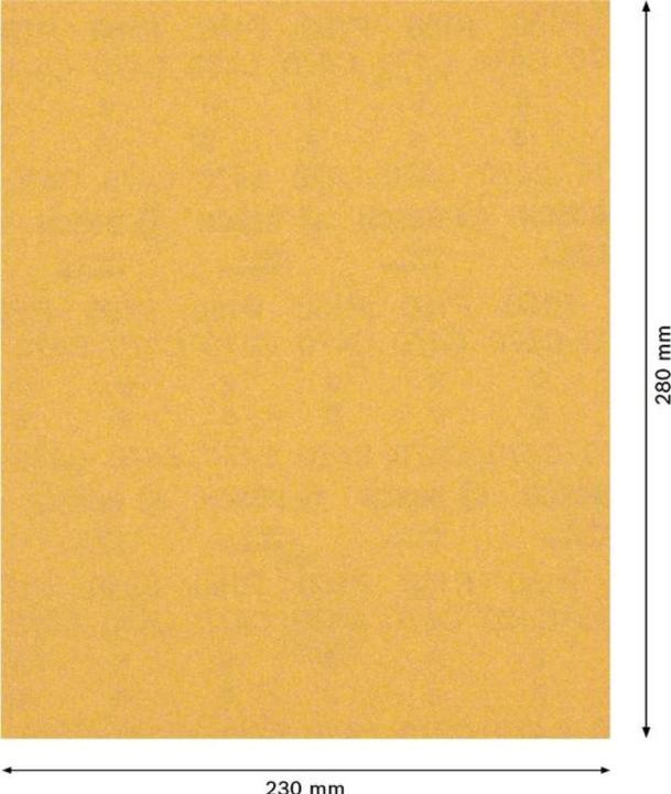 Productafbeelding Bosch Professional Zubehör Expert C470 Schuurpapier voor handschuren, 230 x280 mm, G 150 (150)