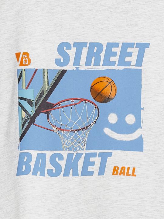Actual product image Vertbaudet Boys' sports shirt with photo print (92)
