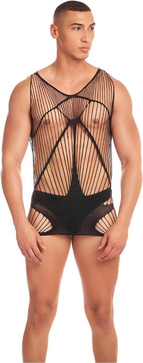 René Rofé Rainbow Party Tanktop schwarz S/M (S/M)