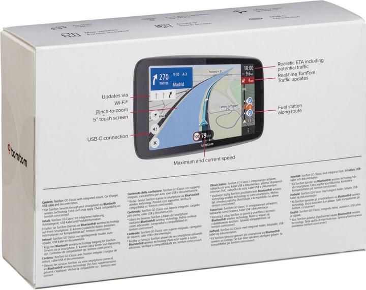 Immagine prodotto TomTom GO CLASSIC 5 2a generazione (5")
