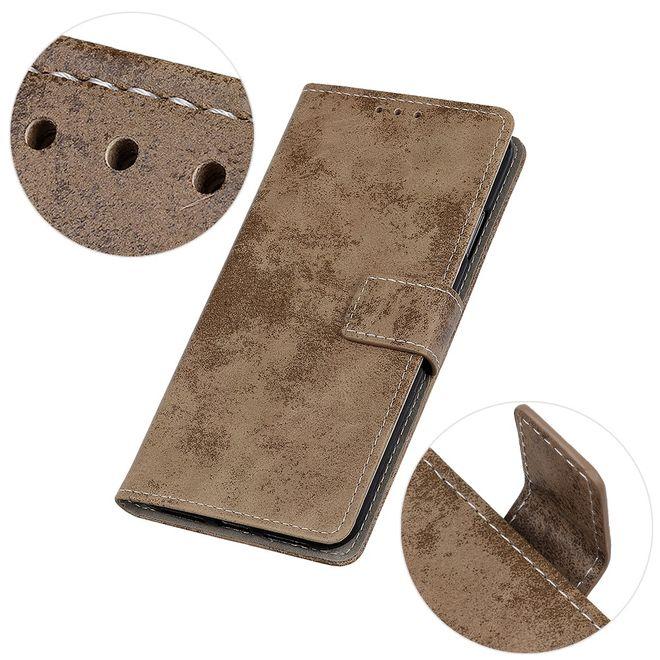 Produktbild MU Style Vintage Leder Bookcover Series (HTC Desire 19+)