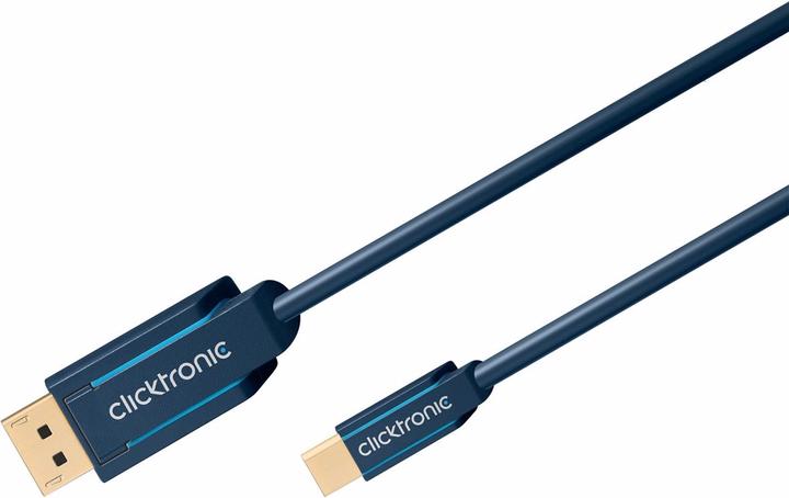 clicktronic Mini DisplayPort Adapterkabel (1 m, DisplayPort)